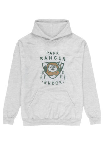 The Mandalorian – Park Ranger Heather Grey – Hoodie – Grau – M – 73% Baumwolle, 21% Polyester, 6% Viskose