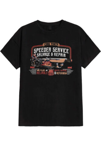 The Mandalorian – Vanth Speeder Service – T-Shirt – Schwarz – XXL – 100% Baumwolle