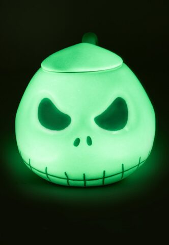 The Nightmare Before Christmas – Jack Glow In The Dark 3D – Tasse – Mehrfarbig – Onesize – Stein