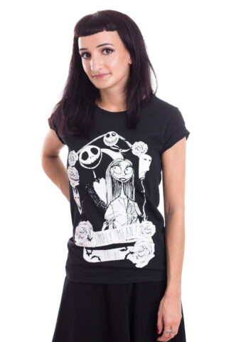 The Nightmare Before Christmas – Simply Meant To Be – Girly – Schwarz – L – 100% Baumwolle