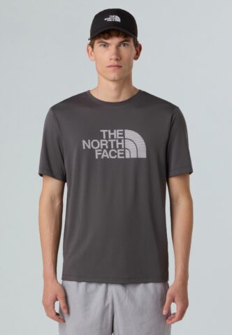 The North Face – 24/7 Short Sleeves Easy Anthracite Grey – T-Shirt – Grau – XL – 100% Polyester