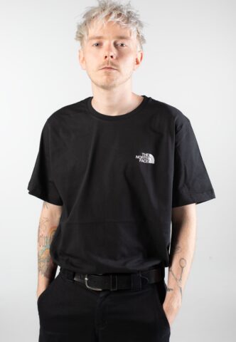 The North Face – Half Dome Photo TNF Black – T-Shirt – Schwarz – M – 100% Baumwolle