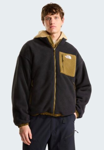 The North Face – M Yumiori Reversible Caraway Seed/TNF Black – Jacke – Schwarz – M – 100% Polyester