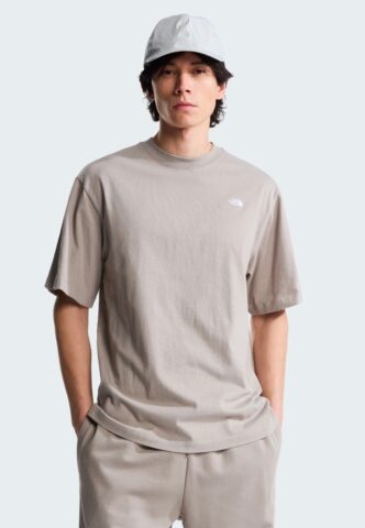 The North Face – Simple Dome Stone Slab – T-Shirt – Grau – L – 100% Baumwolle