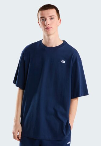 The North Face – Simple Dome Summit Navy – T-Shirt – gid://shopify/Metaobject/122014793965 – M – 100% Baumwolle