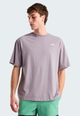 The North Face – Simple Dome Transcendent Grey – T-Shirt – Grau – L – 100% Baumwolle