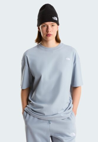 The North Face – TNF Essential Simple Dome Frost Grey – T-Shirt – Grau – M – 100% Baumwolle