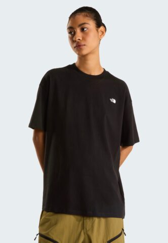 The North Face – TNF Essential Simple Dome TNF Black – T-Shirt – Schwarz – L – 100% Baumwolle