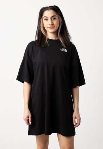 The North Face – Women´s Essential Tee Tnf Black – Kleid – Schwarz – XS – 60% Baumwolle, 40% Polyester