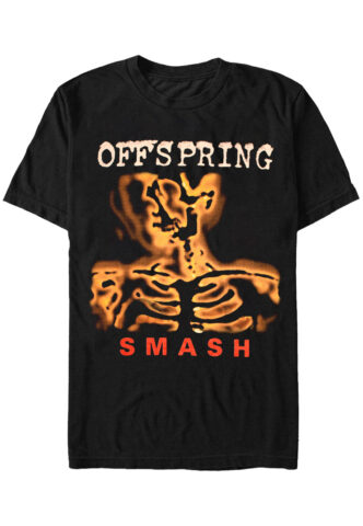 The Offspring – Smash Skelton – T-Shirt – Schwarz – S – 100% Baumwolle