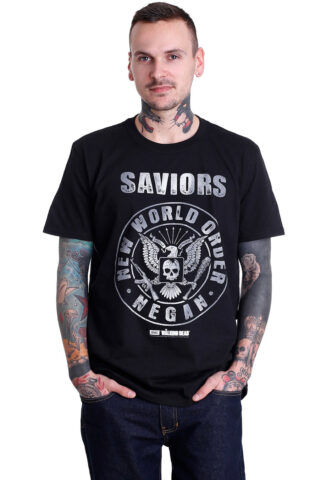 The Walking Dead – Negan New World Order – T-Shirt – Schwarz – S – 100% Baumwolle