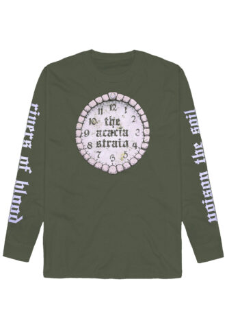 The Acacia Strain – Untended Grave Military Green – Longsleeve – Grün – XXL – 100% Baumwolle