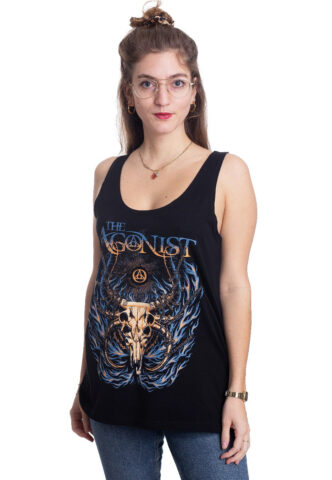 The Agonist – Skull – Tank – Schwarz – L – 100% Baumwolle