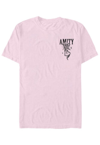 The Amity Affliction – Rose Heart Light Pink – T-Shirt – Pink – L – 100% Baumwolle