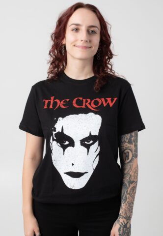 The Crow – Face – T-Shirt – Schwarz – S – 100% Baumwolle