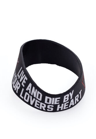 The Devil Wears Prada – Lovers Heart – Schweißband – Schwarz – Onesize – 100% Silikon
