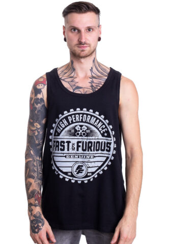 The Fast And The Furious – Genuine Brand – Tank – Schwarz – S – 100% Baumwolle