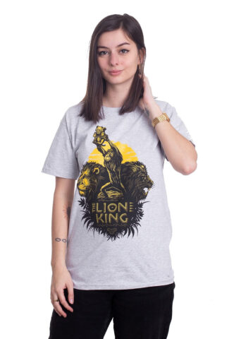 The Lion King – Circle Of Life Heather Grey – T-Shirt – Grau – S – 100% Baumwolle