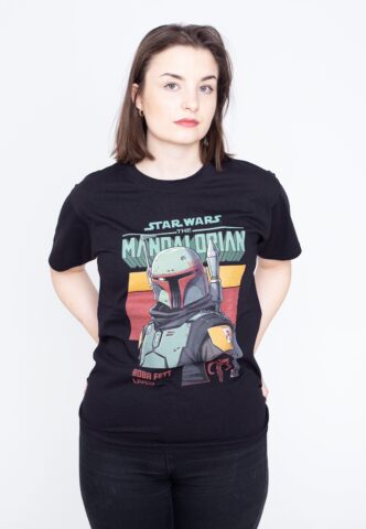The Mandalorian – Fett Lives – T-Shirt – Schwarz – XL – 100% Baumwolle