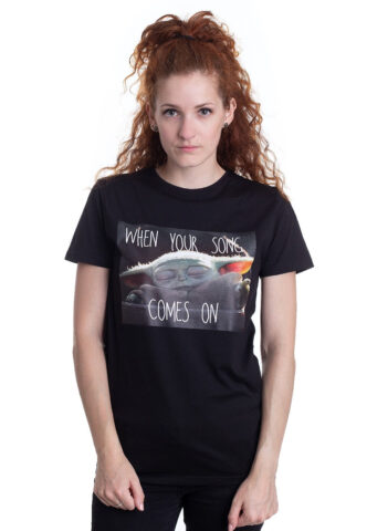 The Mandalorian – Song – T-Shirt – Schwarz – L – 100% Baumwolle