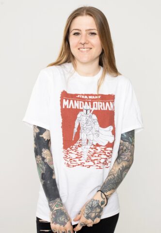 The Mandalorian – Storm White – T-Shirt – Weiß – S – 100% Baumwolle