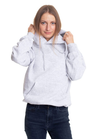 The Mandalorian – The Child Sketch Back Heather Grey – Hoodie – Grau – L – 80% Baumwolle, 20% Polyester