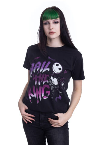 The Nightmare Before Christmas – Hail The King – T-Shirt – Schwarz – XL – 100% Baumwolle