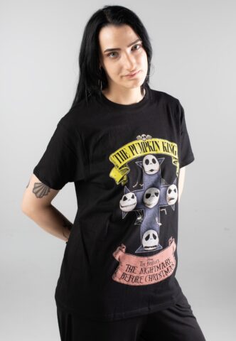 The Nightmare Before Christmas – The Pumpkin King – T-Shirt – Schwarz – XL – 100% Baumwolle
