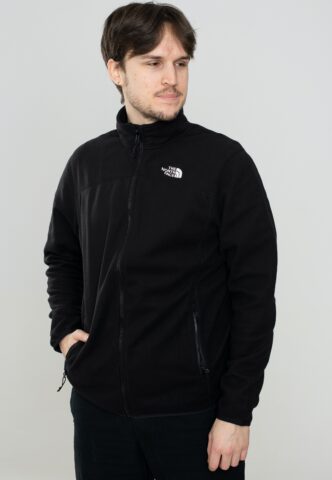 The North Face – 100 Glacier Full Zip Tnf Black – Jacke – Schwarz – S – 100% Polyester