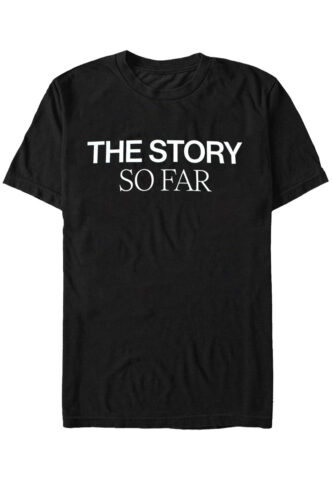 The Story So Far – Letterman – T-Shirt – Schwarz – S – 100% Baumwolle