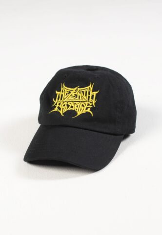 The Zenith Passage – Yellow Logo – Cap – Schwarz – Onesize – 100% Baumwolle