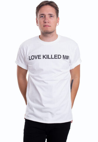THFKDLF – Killed Me White – T-Shirt – Weiß – S – 100% Baumwolle,Jersey