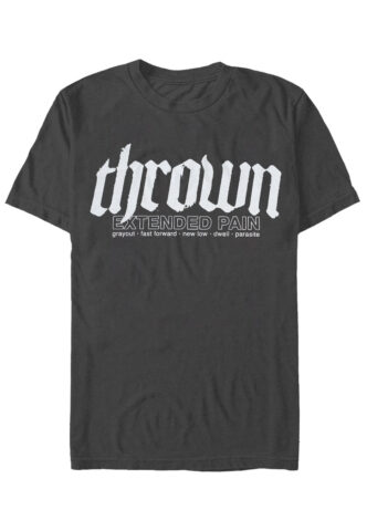 Thrown – Extended Pain Charcoal – T-Shirt – Grau – M – 100% Baumwolle