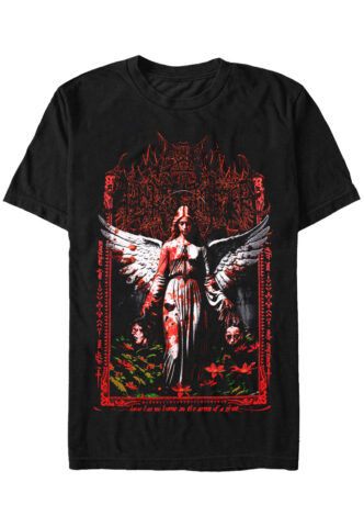 Thy Art Is Murder – Angels 2025 – T-Shirt – Schwarz – M – 100% Baumwolle