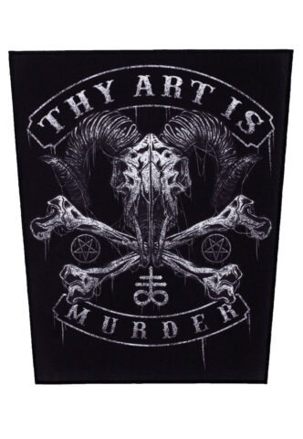 Thy Art Is Murder – Baphomet Skull – Backpatch
