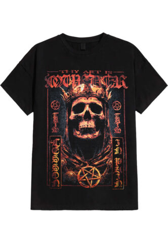 Thy Art Is Murder – Skull King – T-Shirt – Schwarz – M – 100% Baumwolle