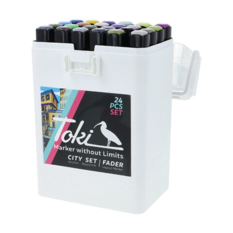 Toki Fader Marker City Set 24er