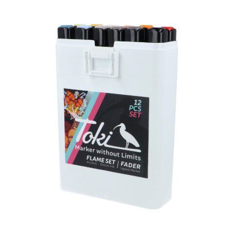 Toki Fader Marker Flame Set 12er