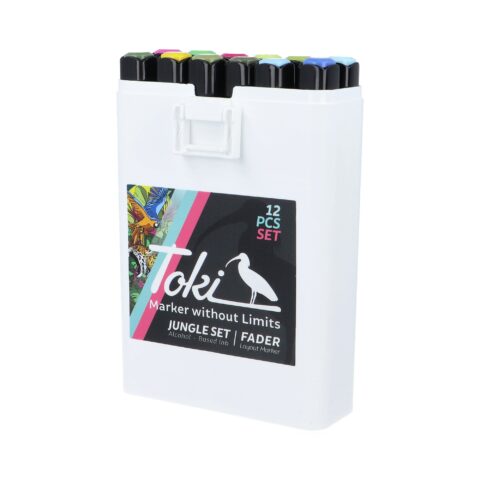 Toki Fader Marker Jungle Set 12er