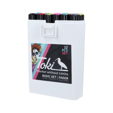 Toki Fader Marker Basic Set 12er