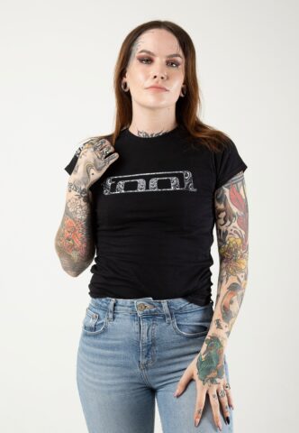 Tool – Eyes Logo – Girly – Schwarz – L – 100% Baumwolle