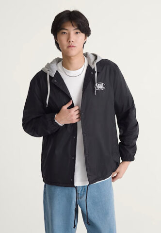 Vans – Torrey Hooded Coaches Black – Jacke – Schwarz – XL – 100% Nylon