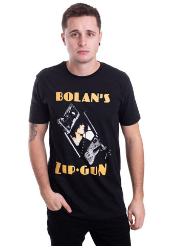 T. Rex – Bolans Zip Gun – T-Shirt – Schwarz – S – 100% Baumwolle,Jersey