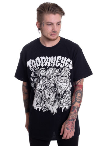 Trophy Eyes – Sketch – T-Shirt – Schwarz – L – 100% Baumwolle,Jersey
