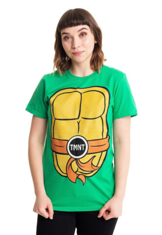 Turtles – TMNT Costume Green – T-Shirt – Grün – S – 100% Baumwolle