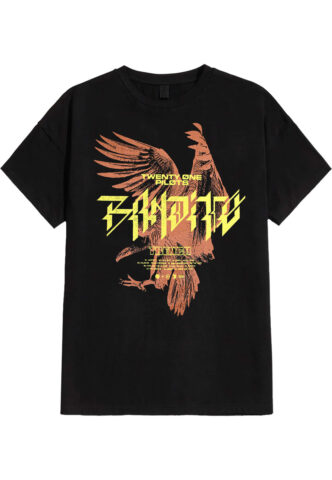 Twenty One Pilots – Bandito Bird – T-Shirt – Schwarz – L – 100% Baumwolle
