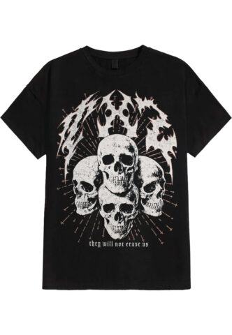 TX2 – Skull – T-Shirt – Schwarz – L – 100% Baumwolle
