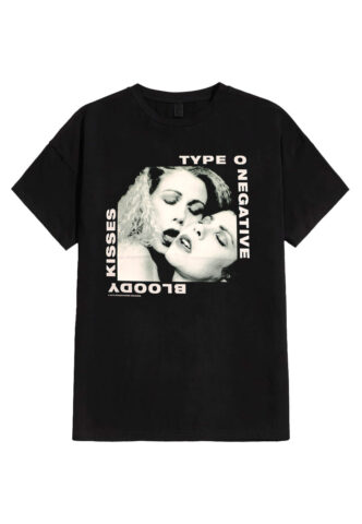 Type O Negative – Bloody Kisses – T-Shirt – Schwarz – M – 100% Baumwolle