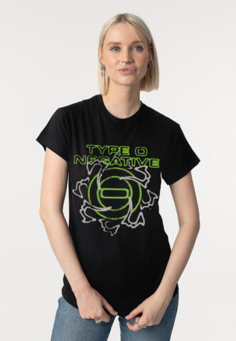 Type O Negative – O Logo – T-Shirt – Schwarz – XL – 100% Baumwolle