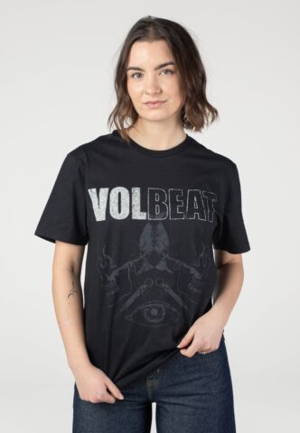 Volbeat – Mirrored Skulls – T-Shirt – Schwarz – XXL – 100% Baumwolle